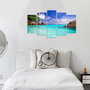 Wallity Set de 5 Piezas de Pintura Decorativa MDF 5MX-78 Multicolor